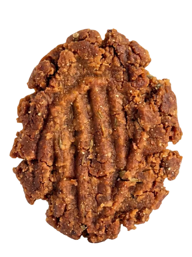 A single handmade thekua